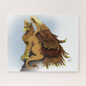 Brown Griffin Fantasy Legpuzzel (Horizontaal)