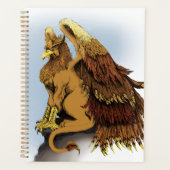 Brown Griffin Fantasy Planner (Voorkant)