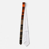 Brown Gris Orange Cravate Motif (Dos)