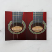 Brown_Guitar_Greeting_Kaart. Kaart (Binnen)