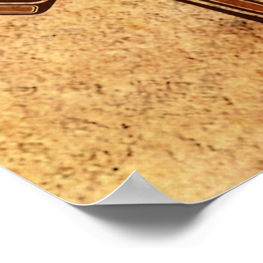 Brown Haida Sun Masker Poster (Hoek)