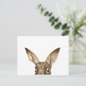 Brown Hare II Briefkaart (Staand voorkant)