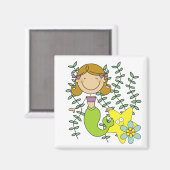 Brown Hazard Mermaid Magneet (Voorkant / Achterkant)