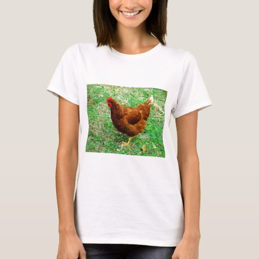 Brown Hen T-shirt (Voorkant)