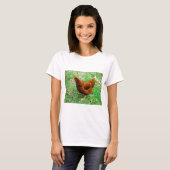 Brown Hen T-shirt (Voorkant volledig)