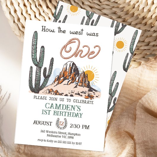  Brown: Hoe het Westen een 1e verjaardag was Kaart