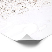 BROWN HORSE FOTO AFDRUK (Hoek)