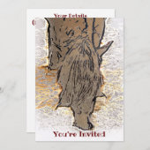 BROWN HORSE KAART (Voorkant / Achterkant)