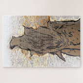 BROWN HORSE LEGPUZZEL (Horizontaal)