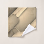 Brown Hues Art moderne (Gant de toilette)