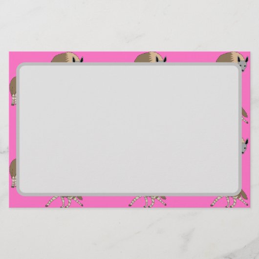 Brown Hyenas Briefpapier (Voorkant)