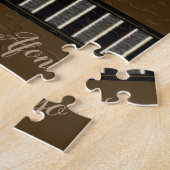 Brown Jigsaw Puzzle Daisy (Côté)