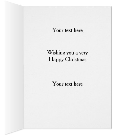 Brown labrador 'Cheese Tax' Christmas card (Binnen (Rechts))