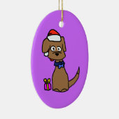 Brown Labrador Ornament (Rechts)