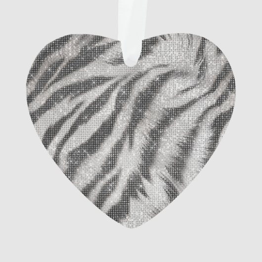 Brown Leopard Poster de animal Sparkle (dos)