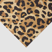 Brown Leopard Print Tissuepapier (Detail)