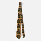 Brown Little Guinea Pig. Stropdas (Voorkant)