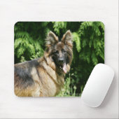 Brown Long Hazard German Shepherd 1 Muismat (Met muis)