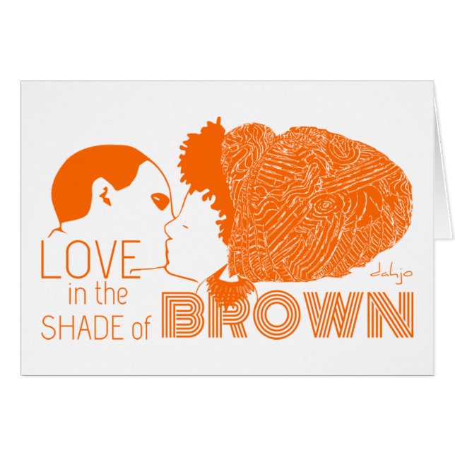 BROWN LOVE in SINAASAPPEL (Voorkant Horizontaal)