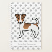 Brown Manteau lisse Jack Russell Terrier Chien et  (Devant)