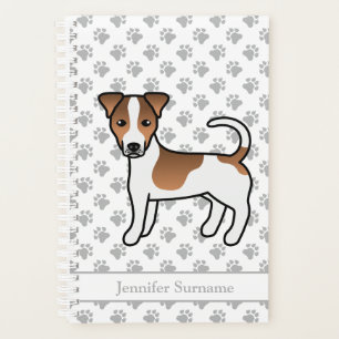 Brown Manteau lisse Jack Russell Terrier Chien et 