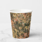 Brown Marble Coffee Papieren Bekers (Links)