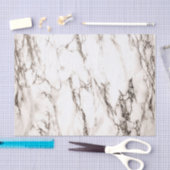 Brown Marble Kijk Tissuepapier (Craft)