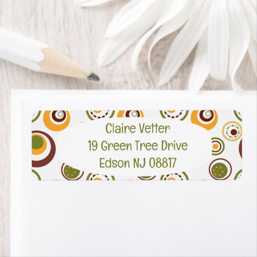 Brown MCM Jawbreakers Etiket (Insitu)