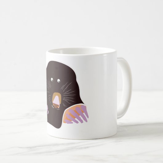 Brown Mole Classic Mug (Devant droit)