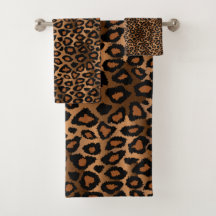 Brown Motif Leopard