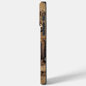 BROWN MUSICAL STEAMPUNK THEMA Case-Mate iPhone CASE (Achterkant / Links)