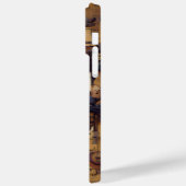 BROWN MUSICAL STEAMPUNK THEMA Case-Mate iPhone CASE (Achterkant / Links)