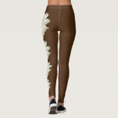 Brown Nevada State Flower Saguaro Cactus Leggings (Achterkant)