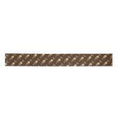 Brown Nutcracker Soldier-kerstkrappelpapier Lint (Voorkant)