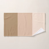 Brown Ombre strié (Serviette à main)