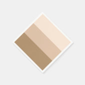 Brown Ombre Striped Servet (Hoek)