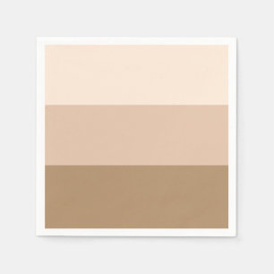 Brown Ombre Striped Servet