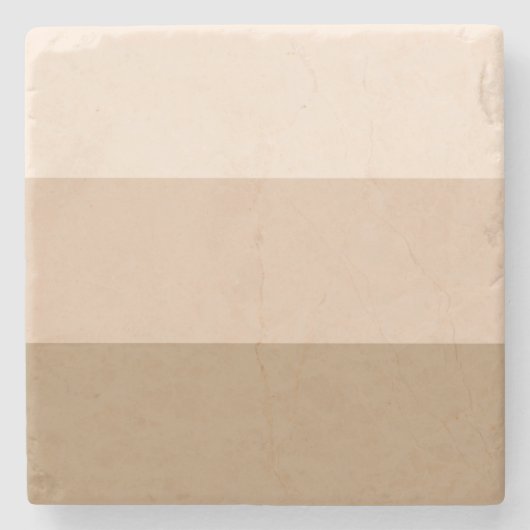 Brown Ombre Striped Stenen Onderzetter (Voorkant)