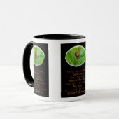 Brown Orange Araneus Halloween Mug (Devant gauche)
