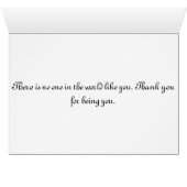 Brown Owl Girly Thank You (Intérieur Horizontal (Bas))