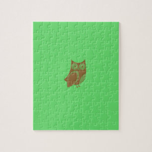 Brown Owl Photo Puzzle Legpuzzel