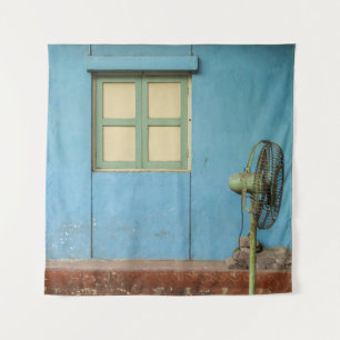 BROWN PEDESTAL FAN WANDKLEED