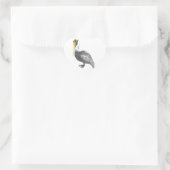 Brown Pelican Hart Sticker (Tas)