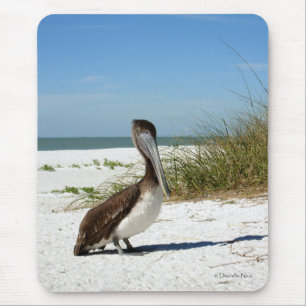 Brown Pelican Mousepad Muismat