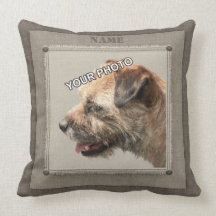 Brown Pet Portret Foto Rustic decorative fringe
