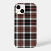 Brown Plaid iPhone Hoesje (Achterkant)