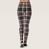 Brown Plaid Leggings (Achterkant)