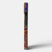 Brown Rainbow Starburst Case-Mate iPhone Case (Achterkant / Links)