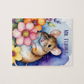 Brown Rat Mouse Family Pet Portrait Legpuzzel (Horizontaal)