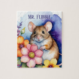 Brown Rat Mouse Family Pet Portrait Legpuzzel